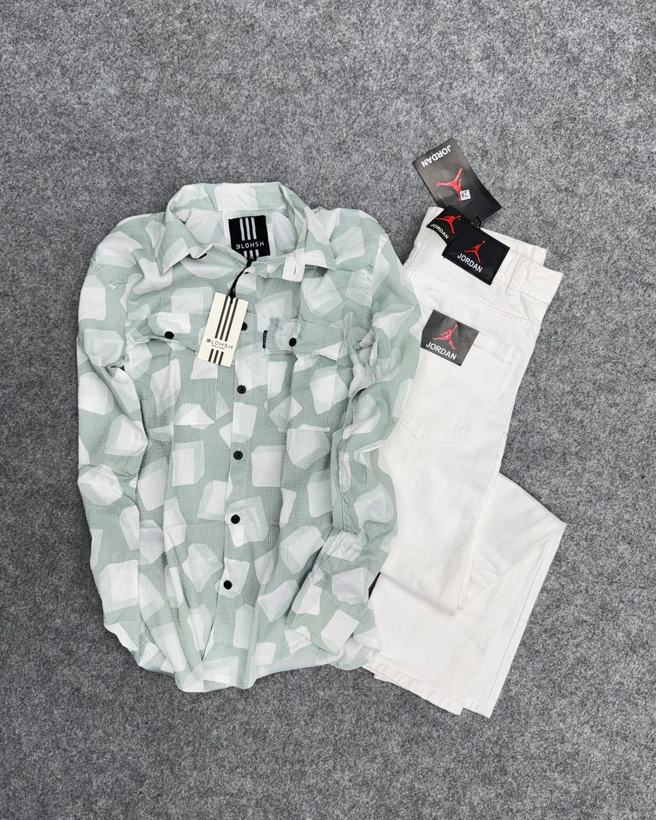 Korean Mom Fit Combo